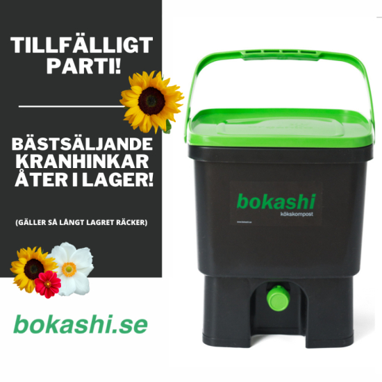Bokashihink svart/grön med kran  i gruppen Bokashi  hos bokashi.se (211-101)