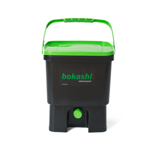 Bokashihink svart/grön med kran  i gruppen Bokashi  hos bokashi.se (211-101)