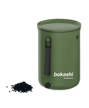 Bokashi 2.0 olivgrön - 1 st designad hink för köksbänken i gruppen Bokashi  hos bokashi.se (211-203)
