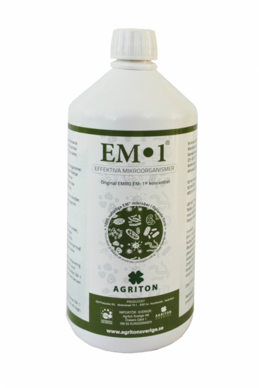 EM-1 Effektiva Mikroorganismer, 1 liter i gruppen EM hos bokashi.se (310-107)