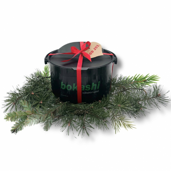 Julklapp - Bokashi Daily svart i gruppen Julklappar hos bokashi.se (900-601)