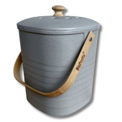 Bambuhink Grå 3,8l - för matuppsamling