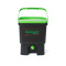Bokashihink svart/grön med kran Bokashihink svart/grön med kran