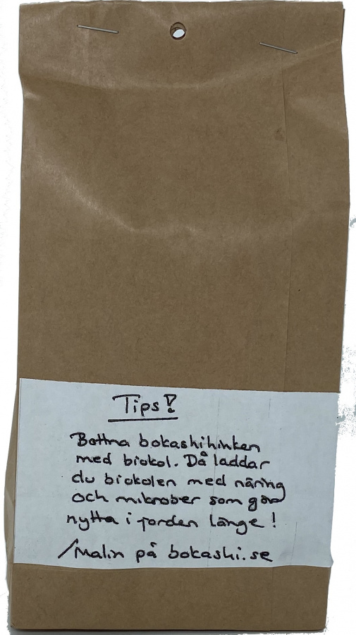 Bokashi 2.0 cappuccino - 1 st designad hink för köksbänken