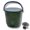 Bokashi Essential olivgrön - 2 kranhinkar med bas + tillbehör (ej strö) Bokashi Essential olivgrön - 2 kranhinkar med bas + tillbehör (ej strö)