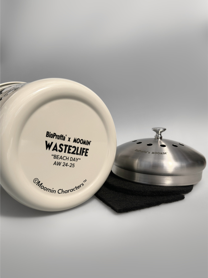 Kolfilter till matuppsamlingshink, 2-pack