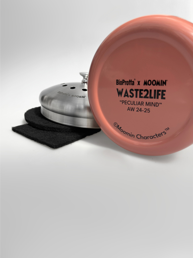 Kolfilter till matuppsamlingshink, 2-pack