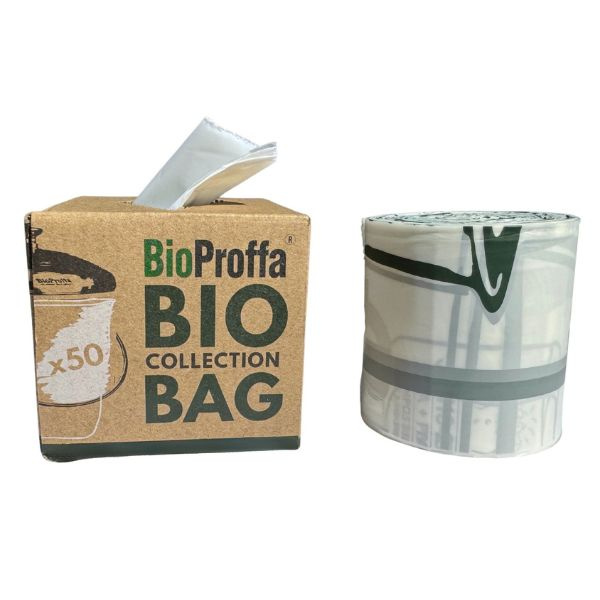 Biopåsar till 2,5-liters matuppsamlingshink, 50 st