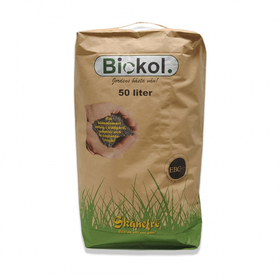 Biokol 50 liter OBS! ENDAST ”HÄMTAS I SÄFFLE”, SKICKAS EJ!